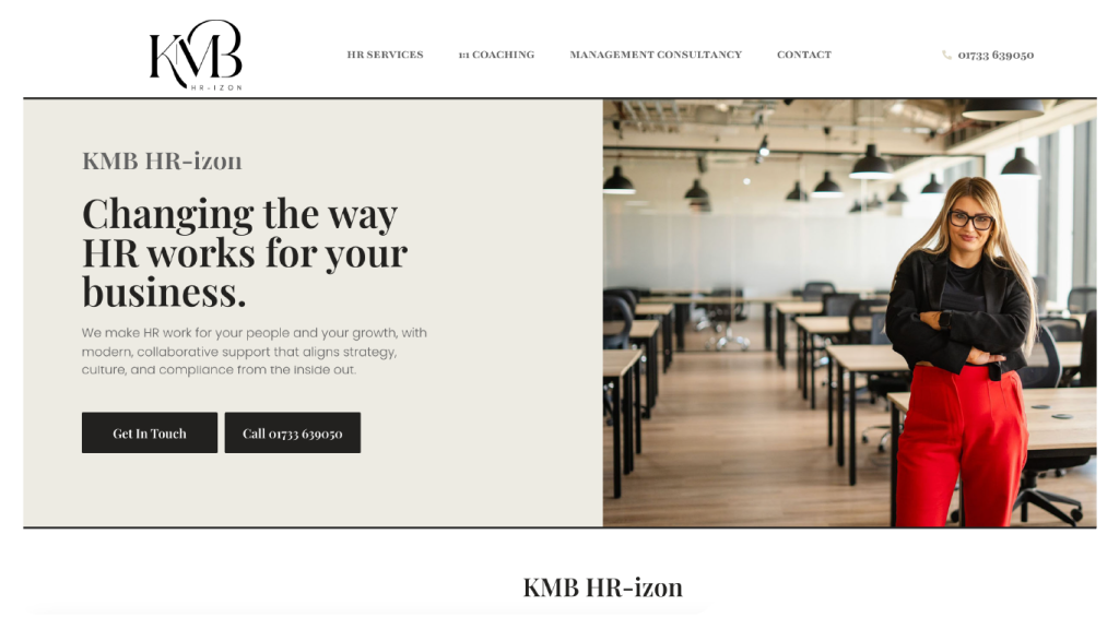 website case study - KMB HR-IZON
